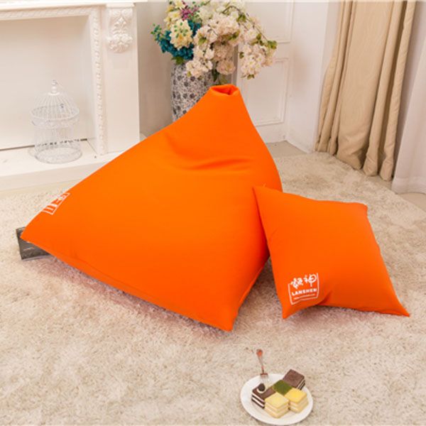 visi lycra stretching loscasle triangle bean bag chair lounge